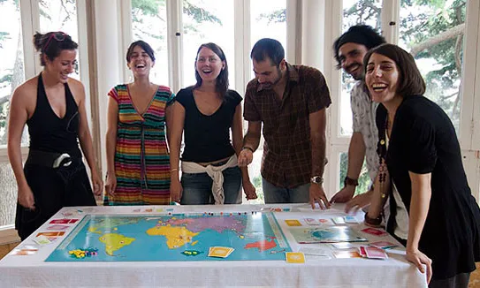 Participants d'un joc de taula