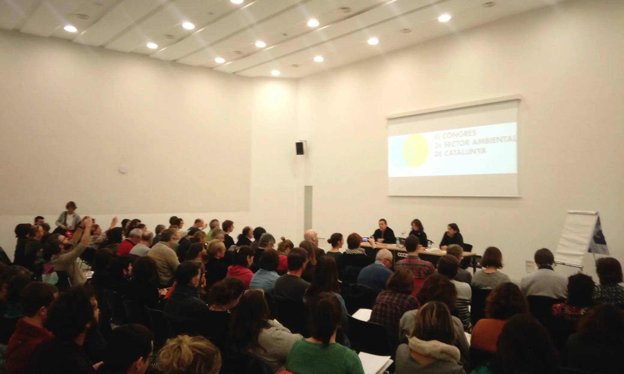 Més de 80 ong ambientals catalanes van participar al congrés. 