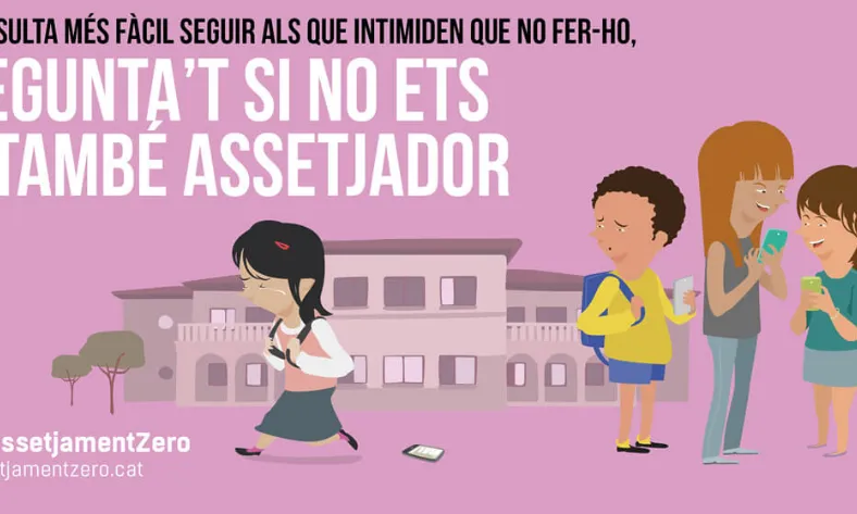 Una de les vinyetes de la campanya.