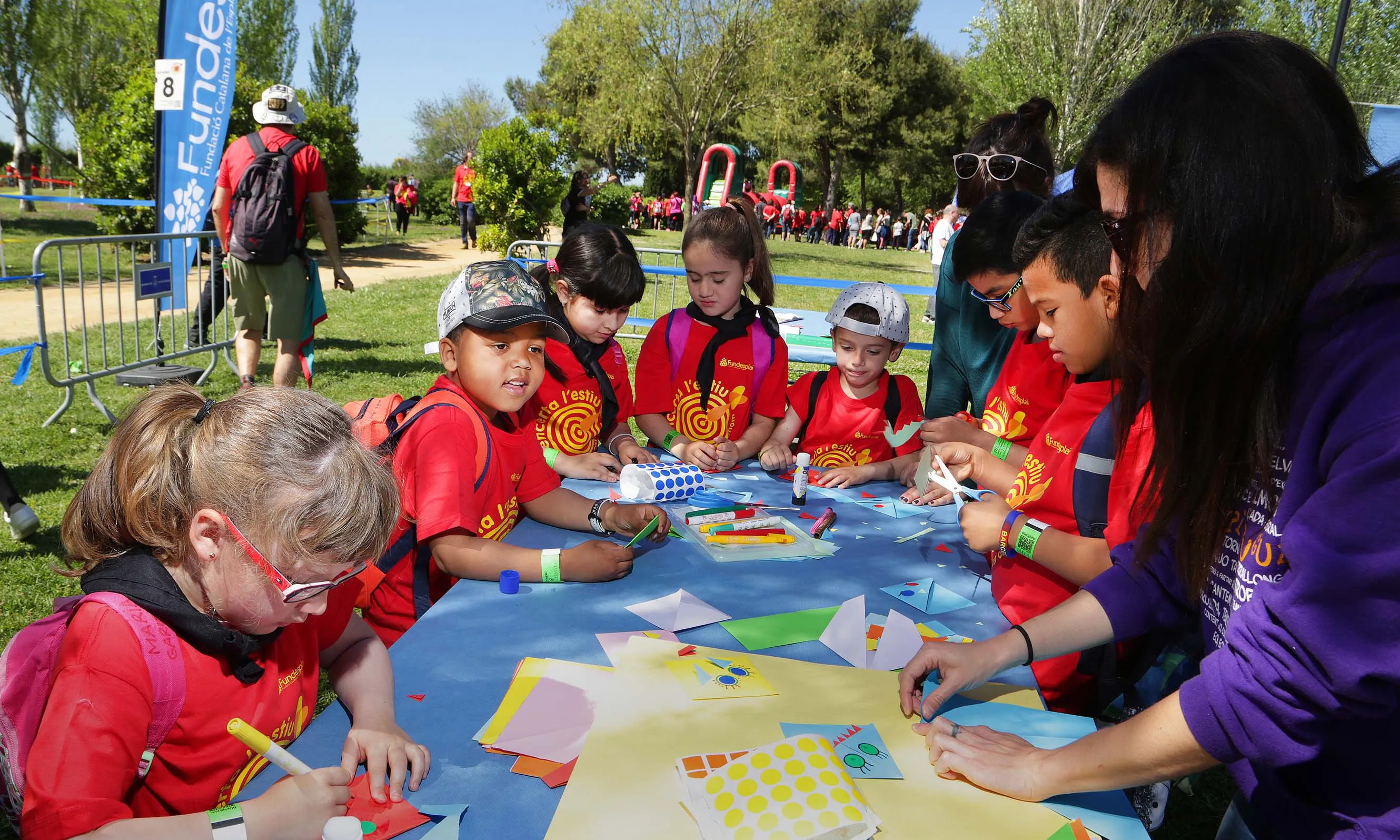 La Festa Esplai se celebrarà el 6 de maig al Parc Nou del Prat de Llobregat. Font: Fundesplai
