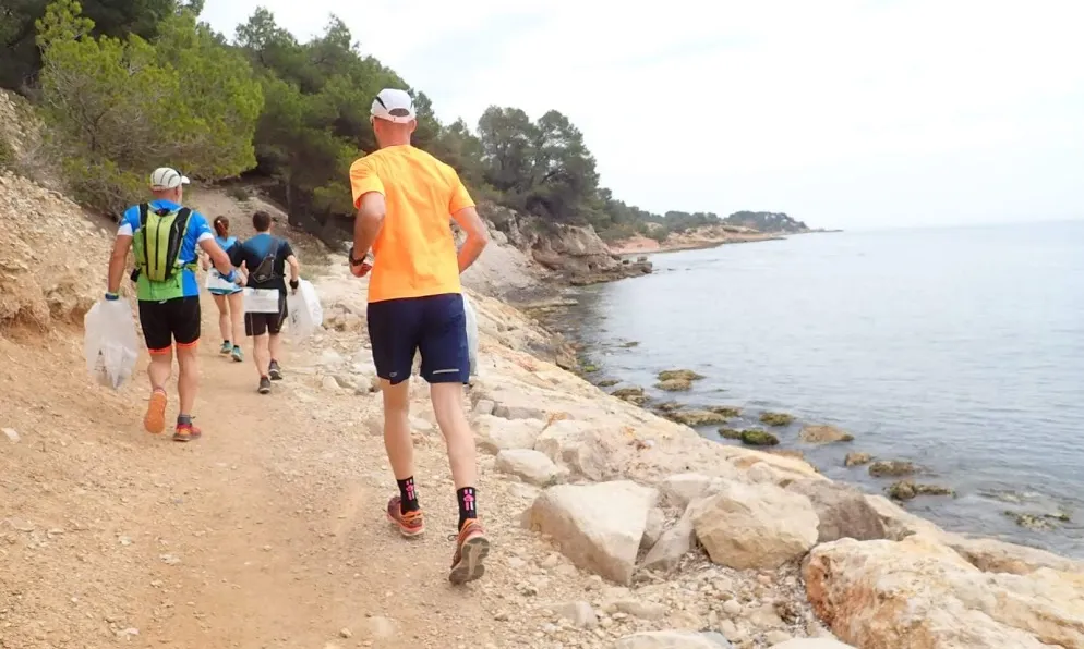 La sisena marató va finalizar a l'Ametlla de Mar, a on van arribar des de Deltebre