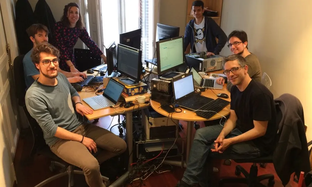 Part de l'equip de Pangea