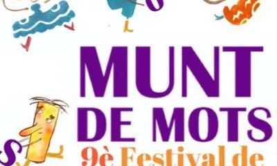 Cartell de la 9a edició del Festival Munt de Mots
