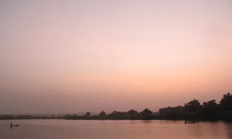Posta de sol a Bafatá.
