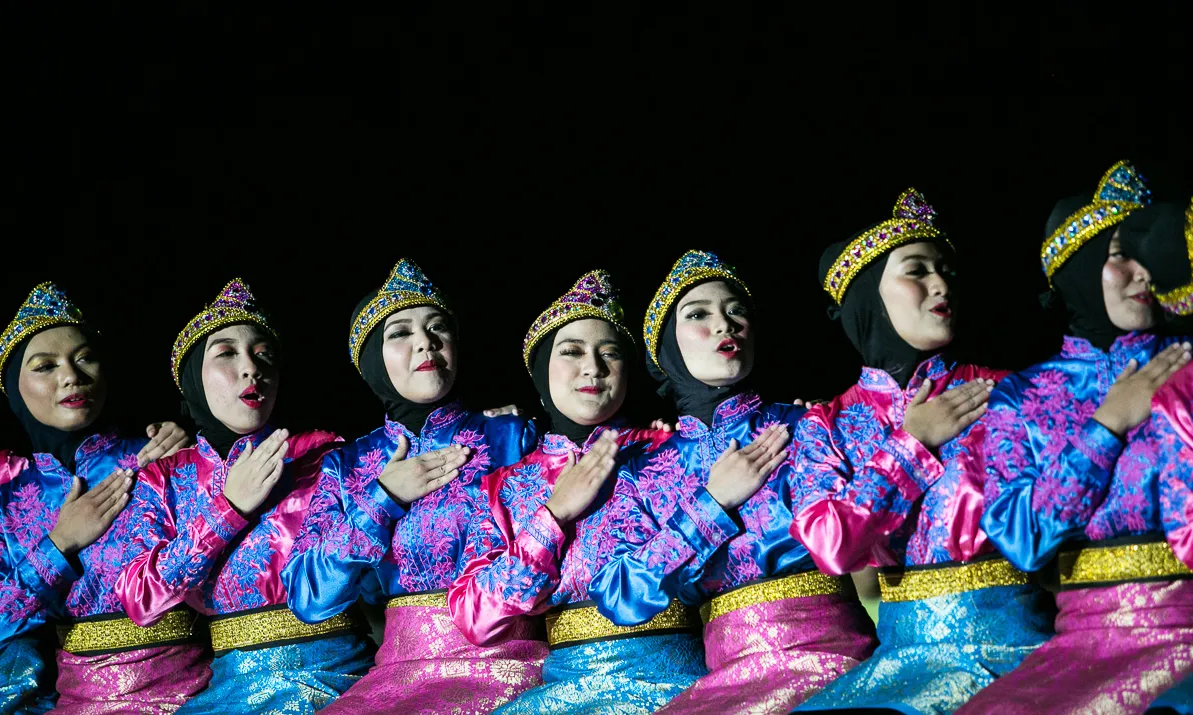 Una de les imatges de l'espectacle 'Saman', una de les fites de l'Ésdansa 2018