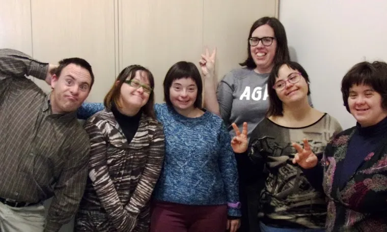 L'associació conta amb 150 famílies i actua principalment a la ciutat de Lleida. Font: Empoderats Down Lleida.