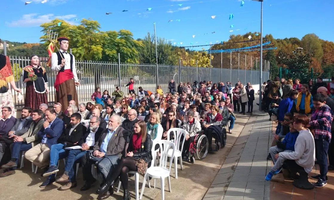 Imatge de l'acte de celebració dels 50 anys de l'entitat.