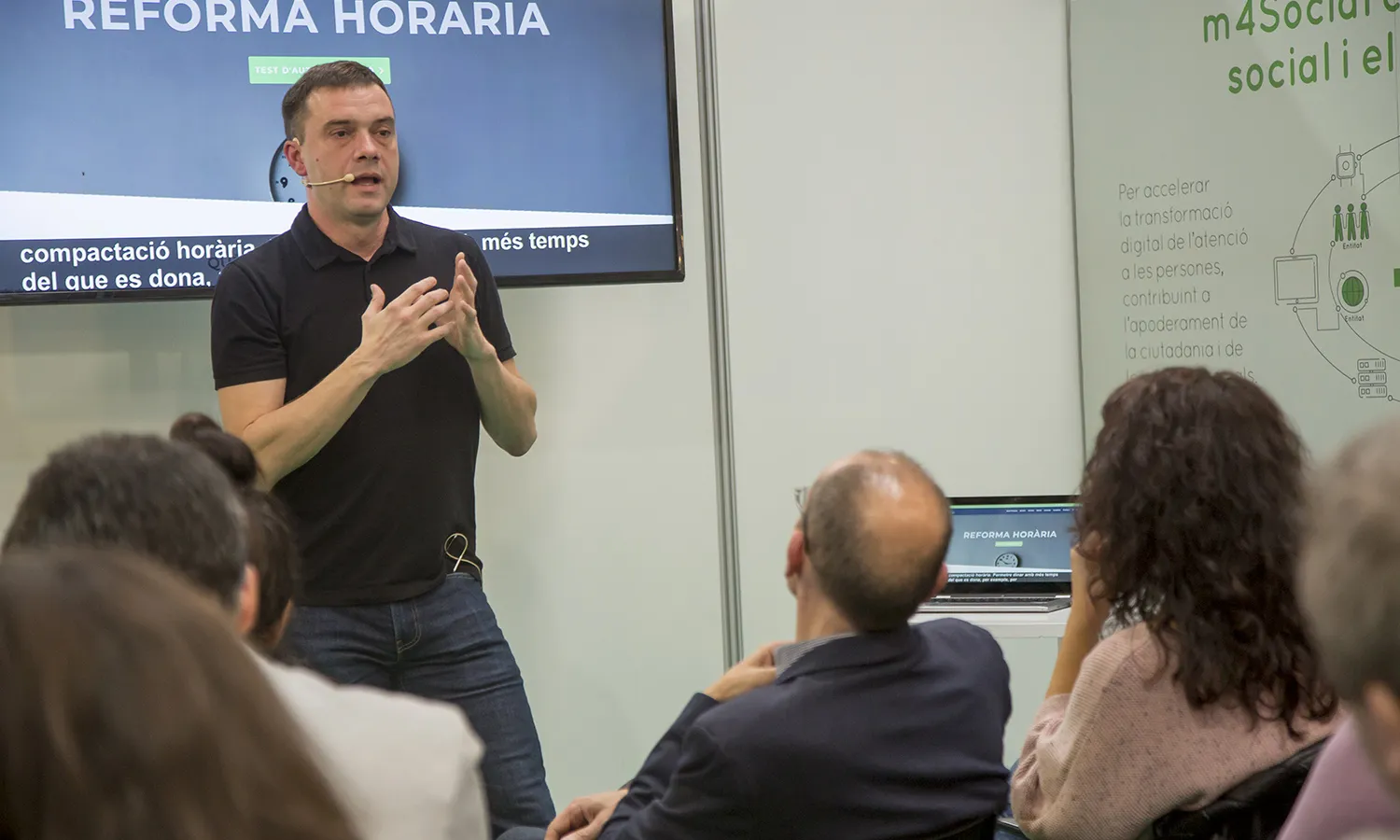 Intervenció Xavier Peralta al m4social del 6è Congrés Taula