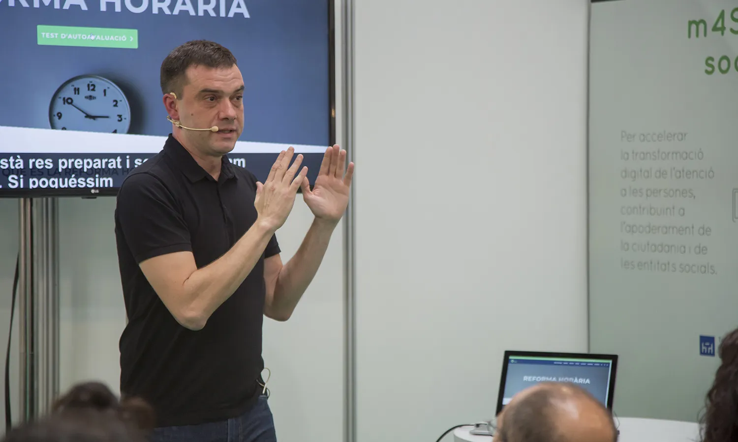 Intervenció Xavier Peralta al m4social del 6è Congrés Taula