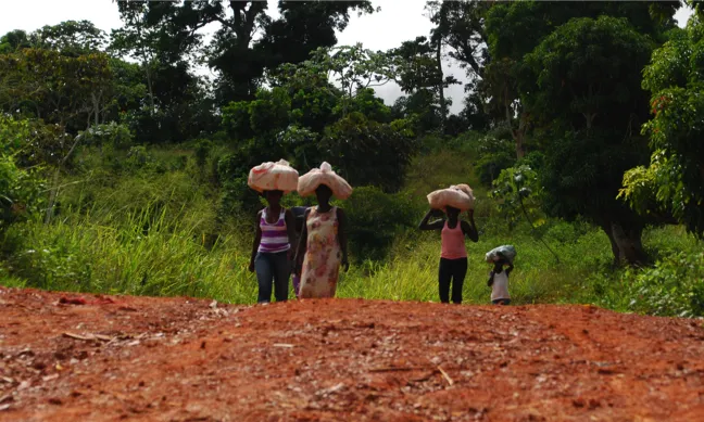 Dones camperoles d'Haití