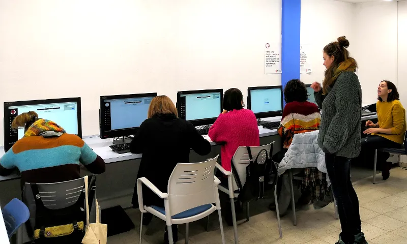 Moment de la formació a Tàrrega