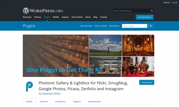Photonic Wordpress