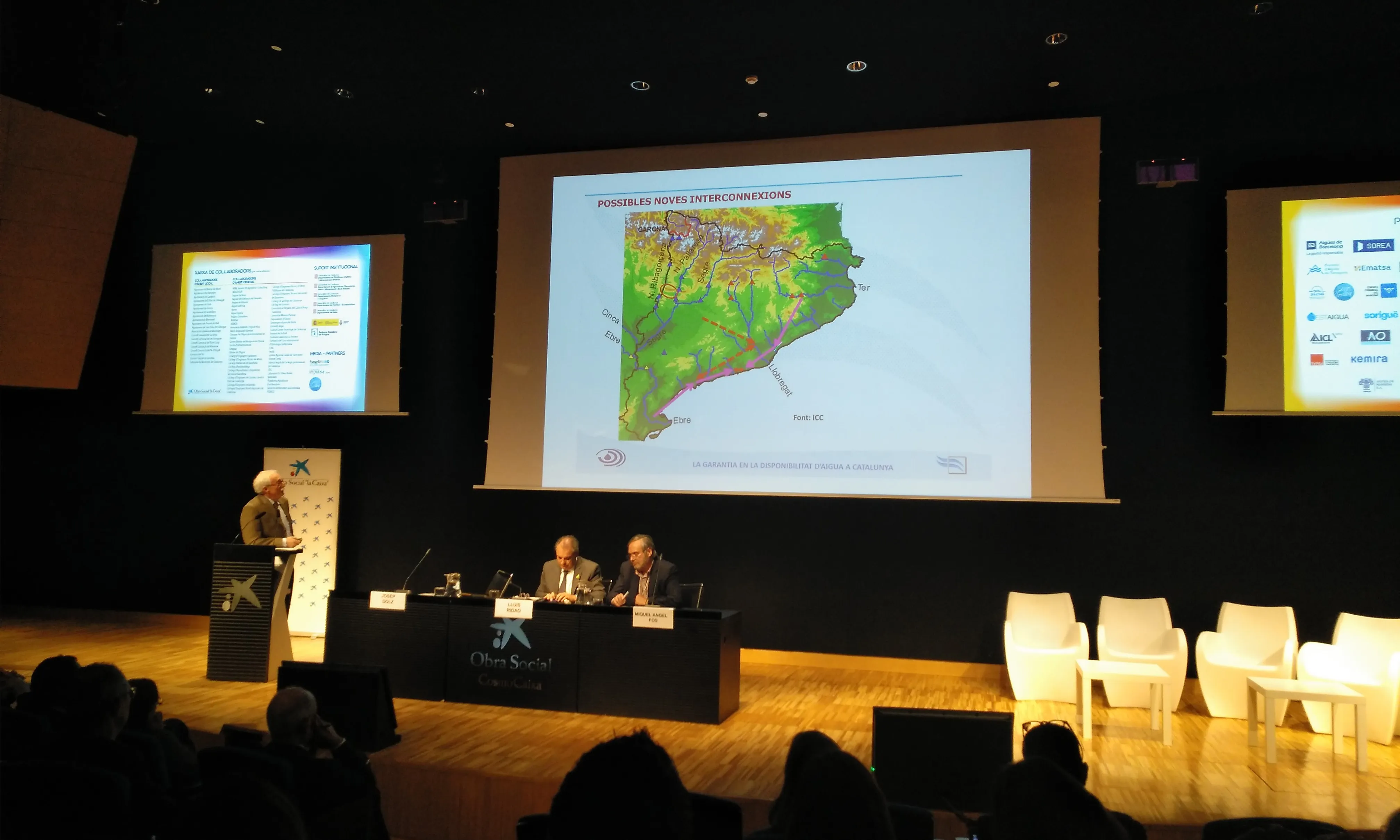 La mala distribució en l’espai i el temps del recurs de l’aigua dificulta la seva distribució arreu de Catalunya. Font: Suport Associatiu.