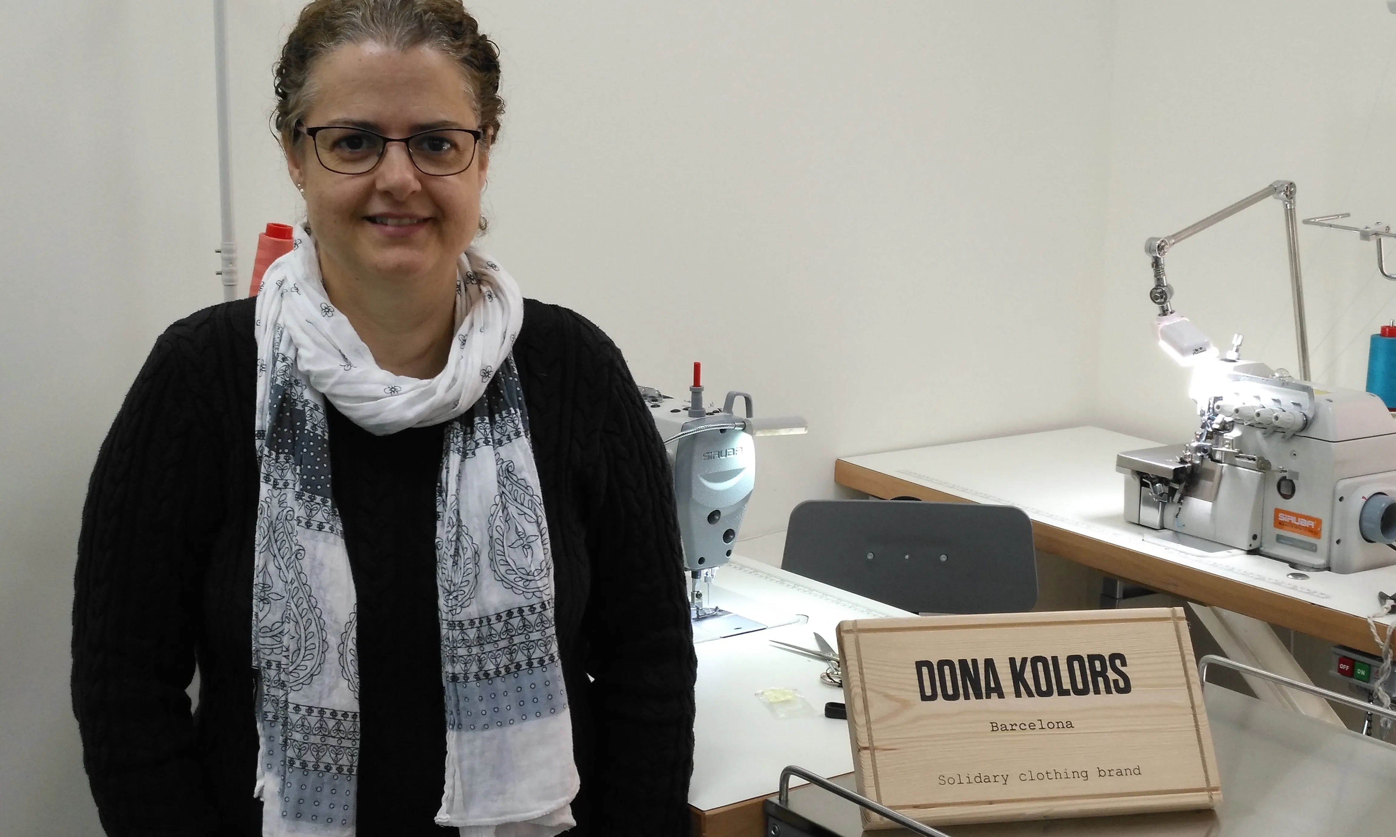 Nieves de León és la directora del Lloc de la Dona i Dona Kolors. Font: Nieves de León.
