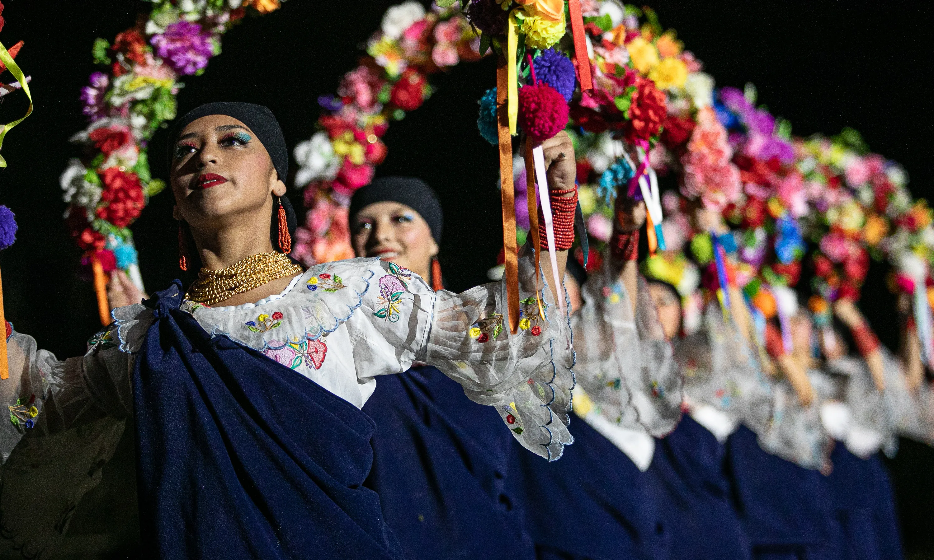 Un dels espectacles de rituals de l'Ésdansa d'enguany