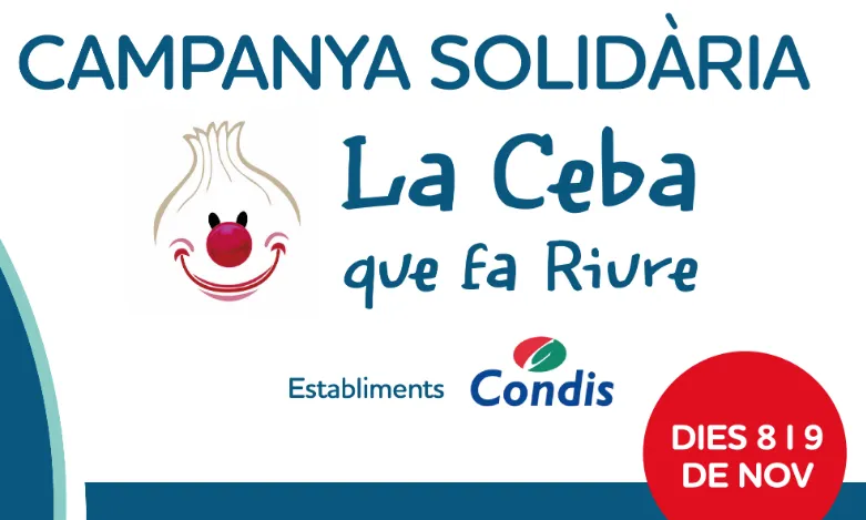Cartell de la campanya 'La ceba que fa riure'.