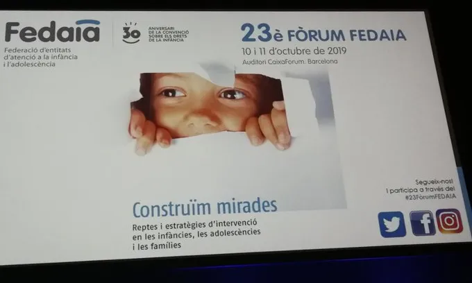Les jornades de Fedaia d'aquest any tractaven sobre els reptes i les estratègies d'intervenció en la infància, adolescència i famílies. Font: Fedaia.