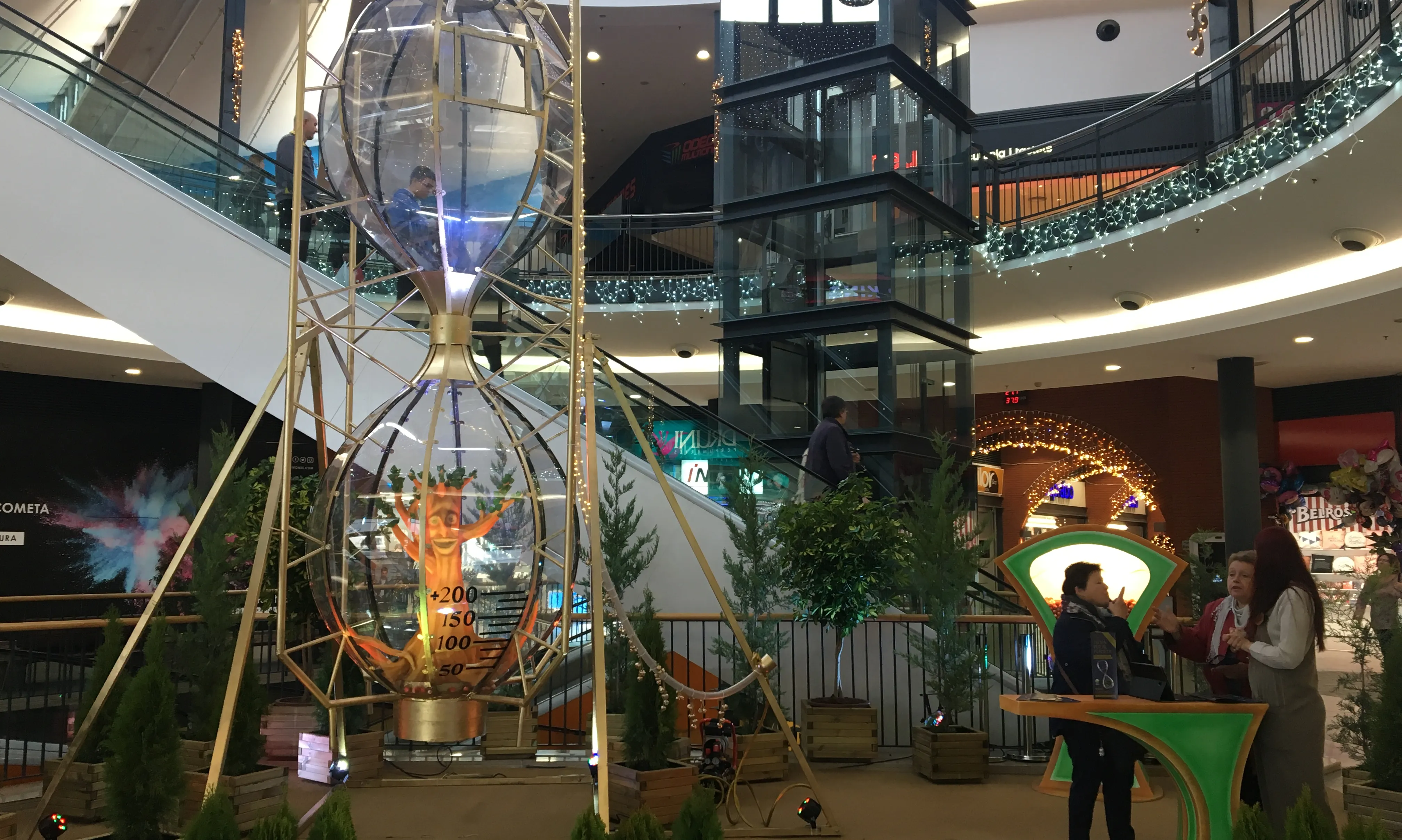 Un gran rellotge de sorra serà l'eix central de la campanya de Nadal