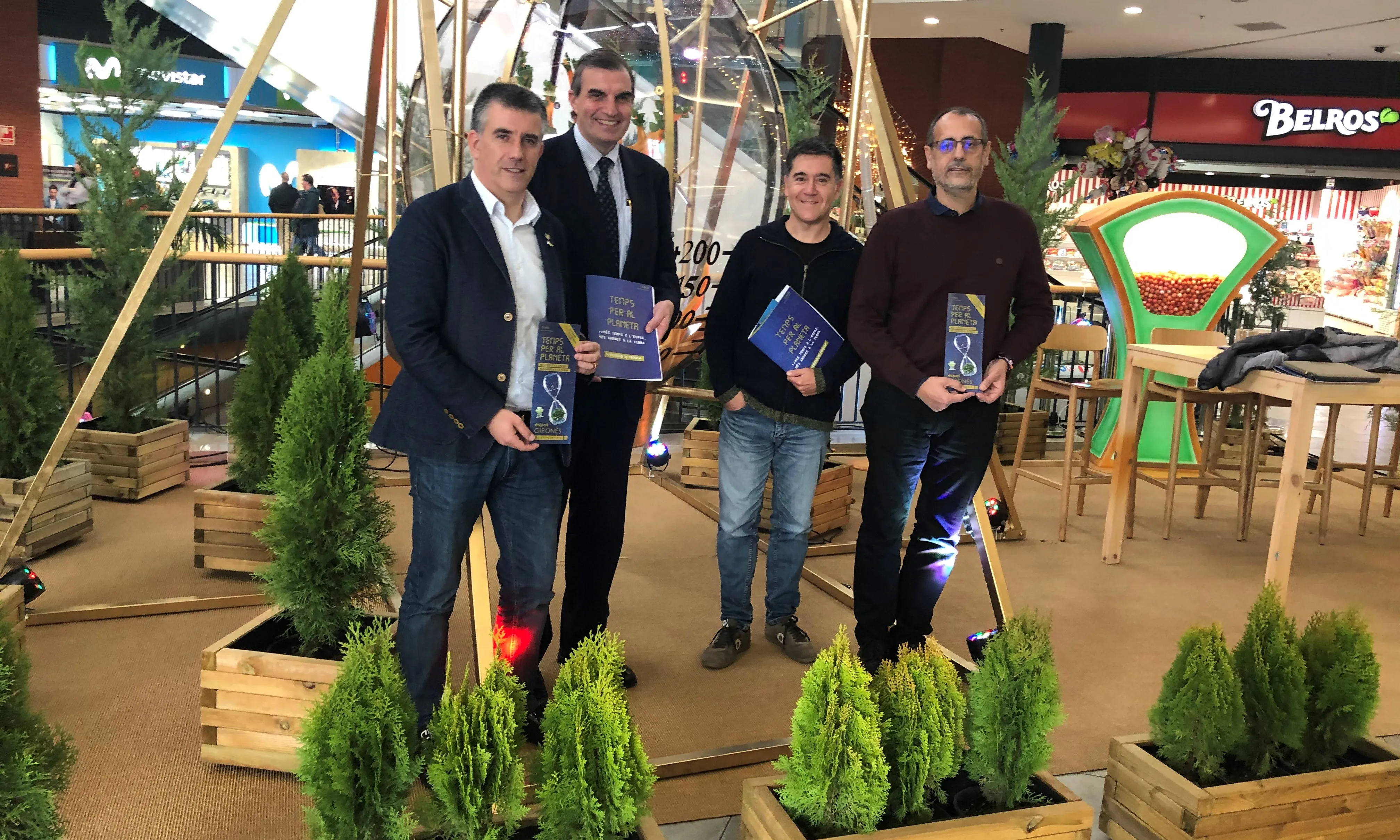 Plant-for-the-Planet col·labora amb l'Espai Gironès per plantar arbres. 