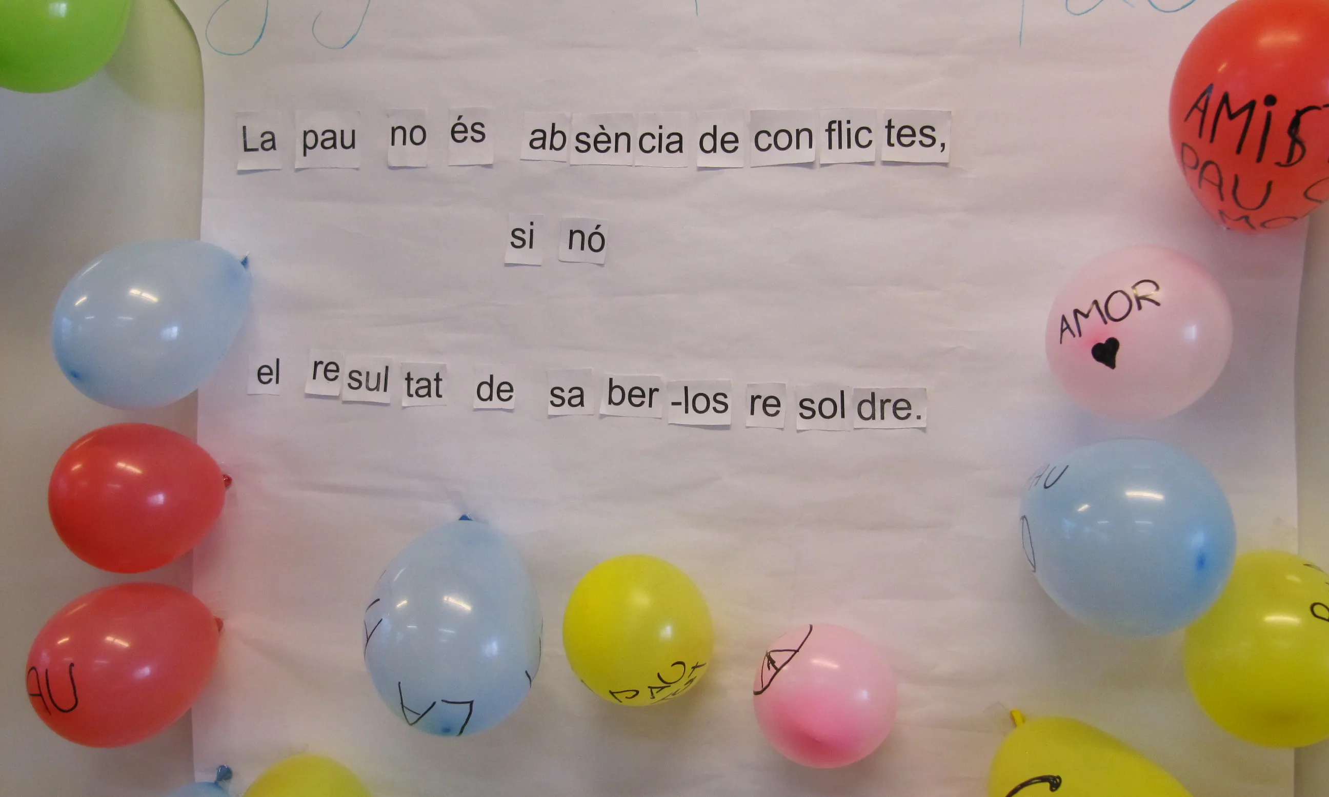 Activitat d'un dels tallers de l'edició anterior.