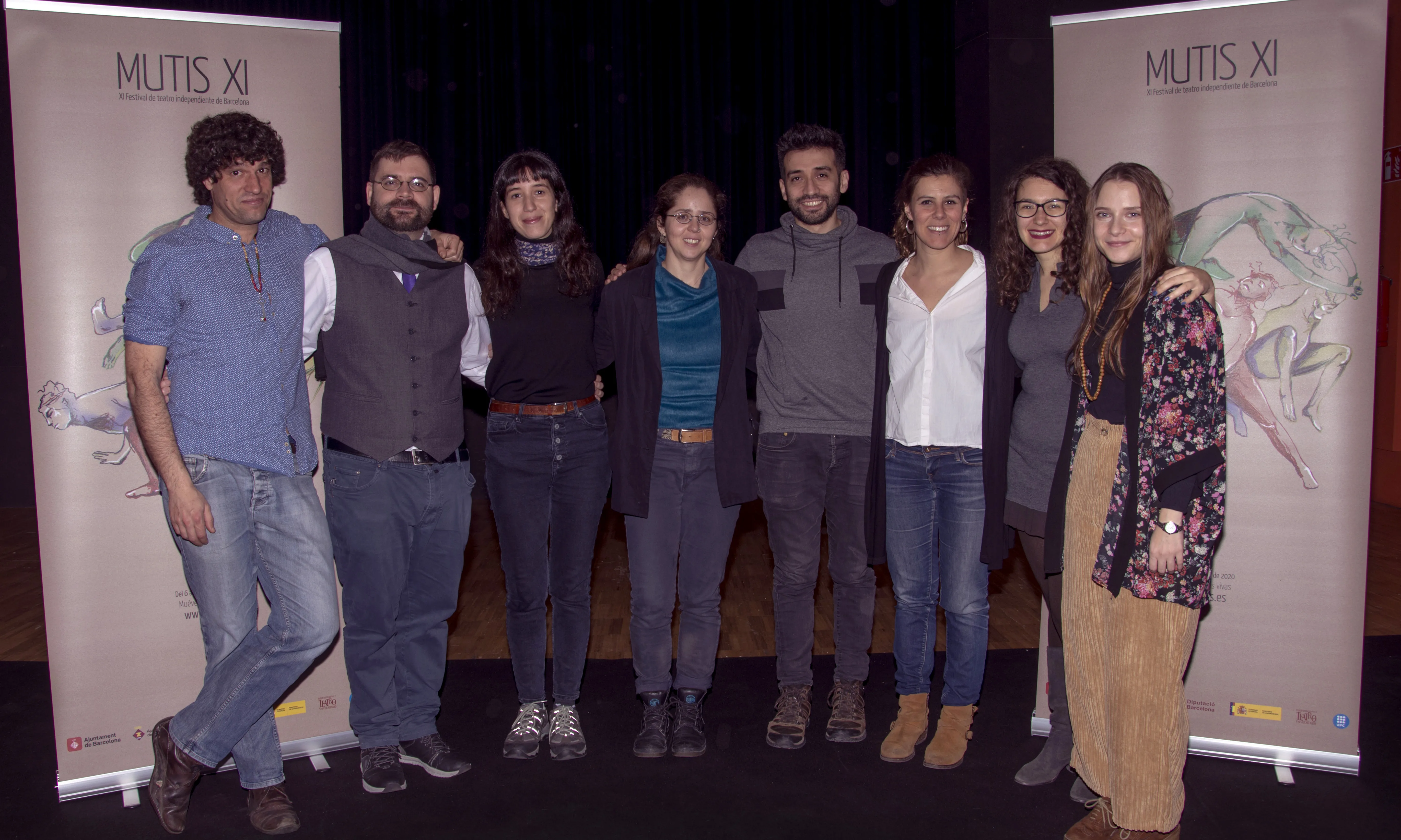 La presentació del Festival Mutis es va dur a terme a Lluïsos de Gràcia.