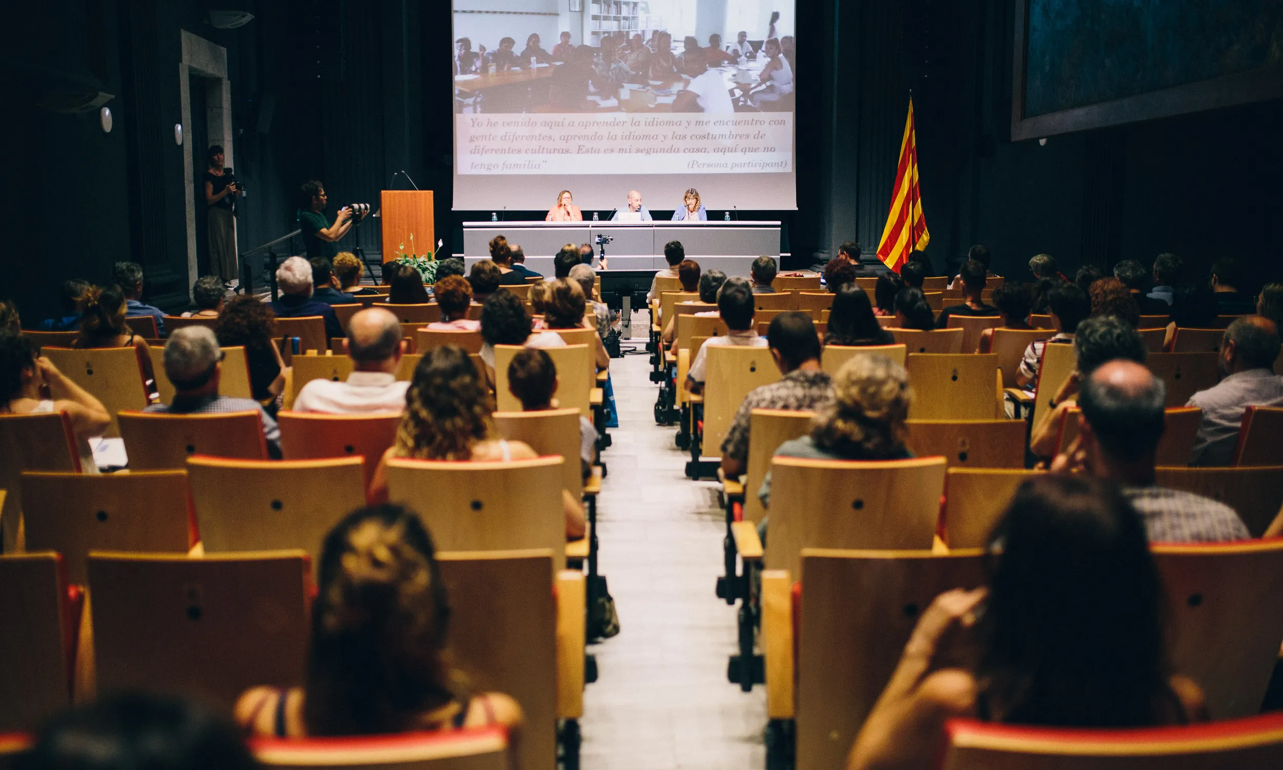 Sessió plenaria de l'Escola d'Estiu del Voluntariat