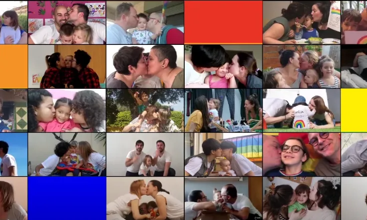 “Sempre hi ha una Família Rainbow al teu costat”, la campanya de les famílies LGTBI per demanar més visibilitat.