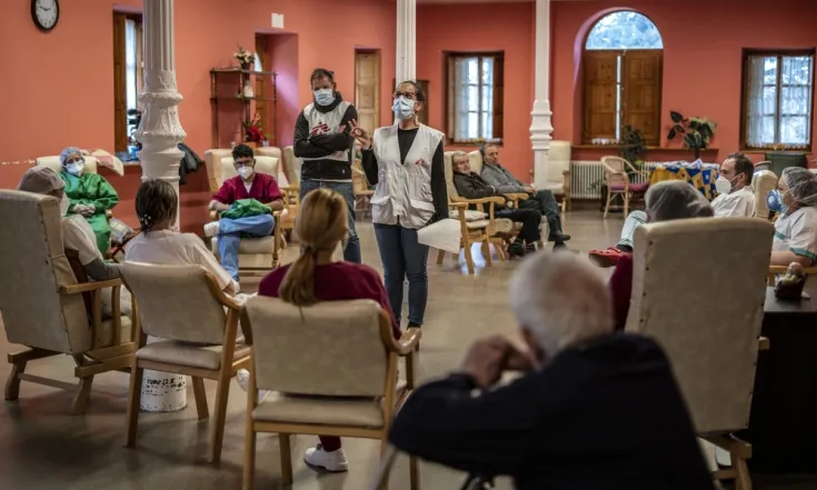 Durant la intervenció de Metges Sense Fronteres van constatar que no es van prioritzar les derivacions hospitalàries.