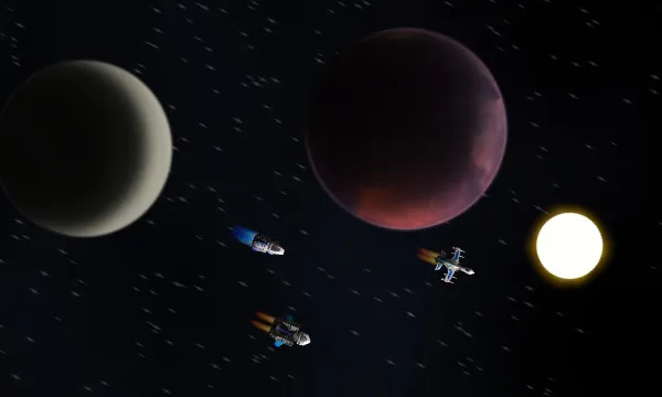 Captura de pantalla d'Endless sky. Imatge de Endless Sky. 