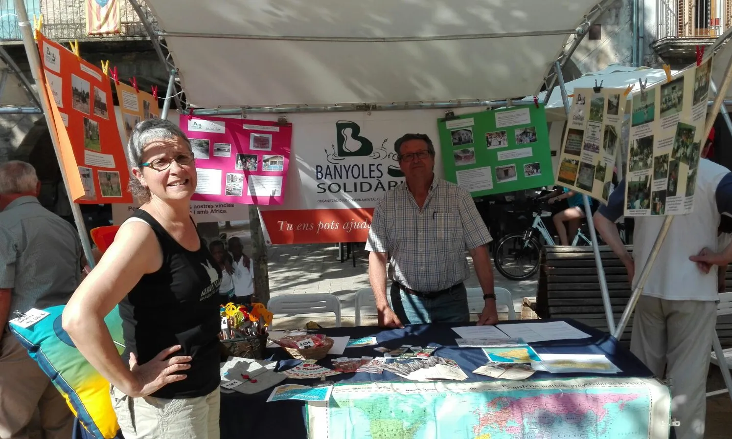 Des de Banyoles Solidària també tenen marxa projectes locals. 