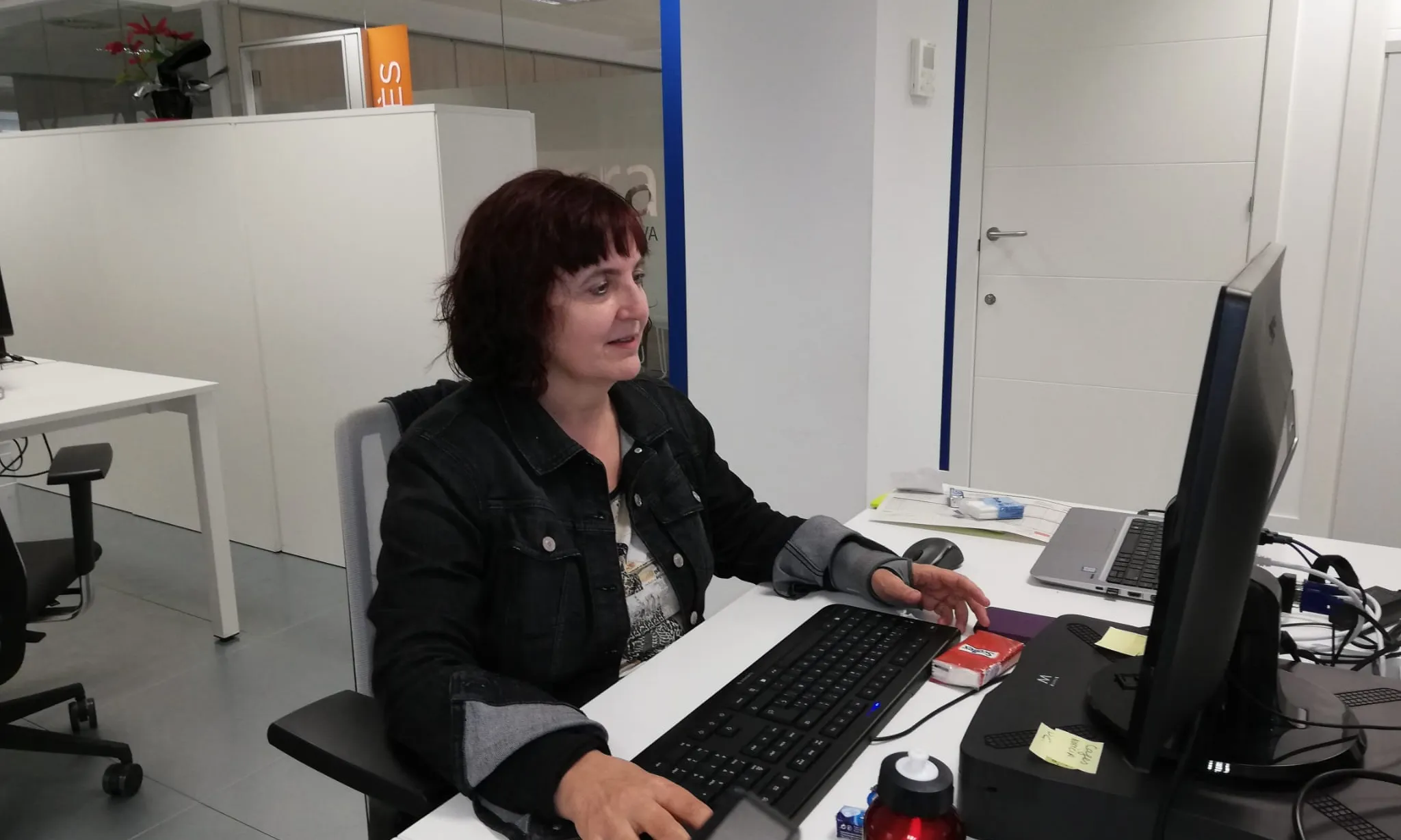 Fotografia de la Isabel Casado, tècnica de participació de la Cooperativa Suara. Imatge de Isabel Casado.