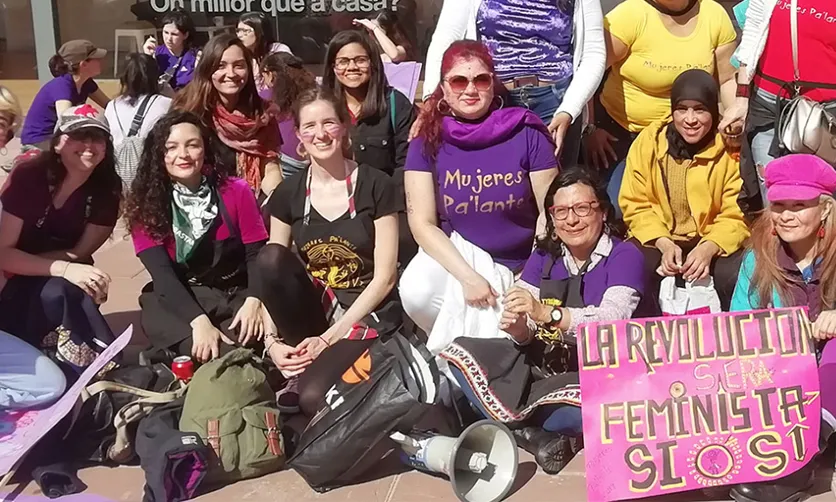 Una de les activitats del col·lectiu Mujeres Pa'lante