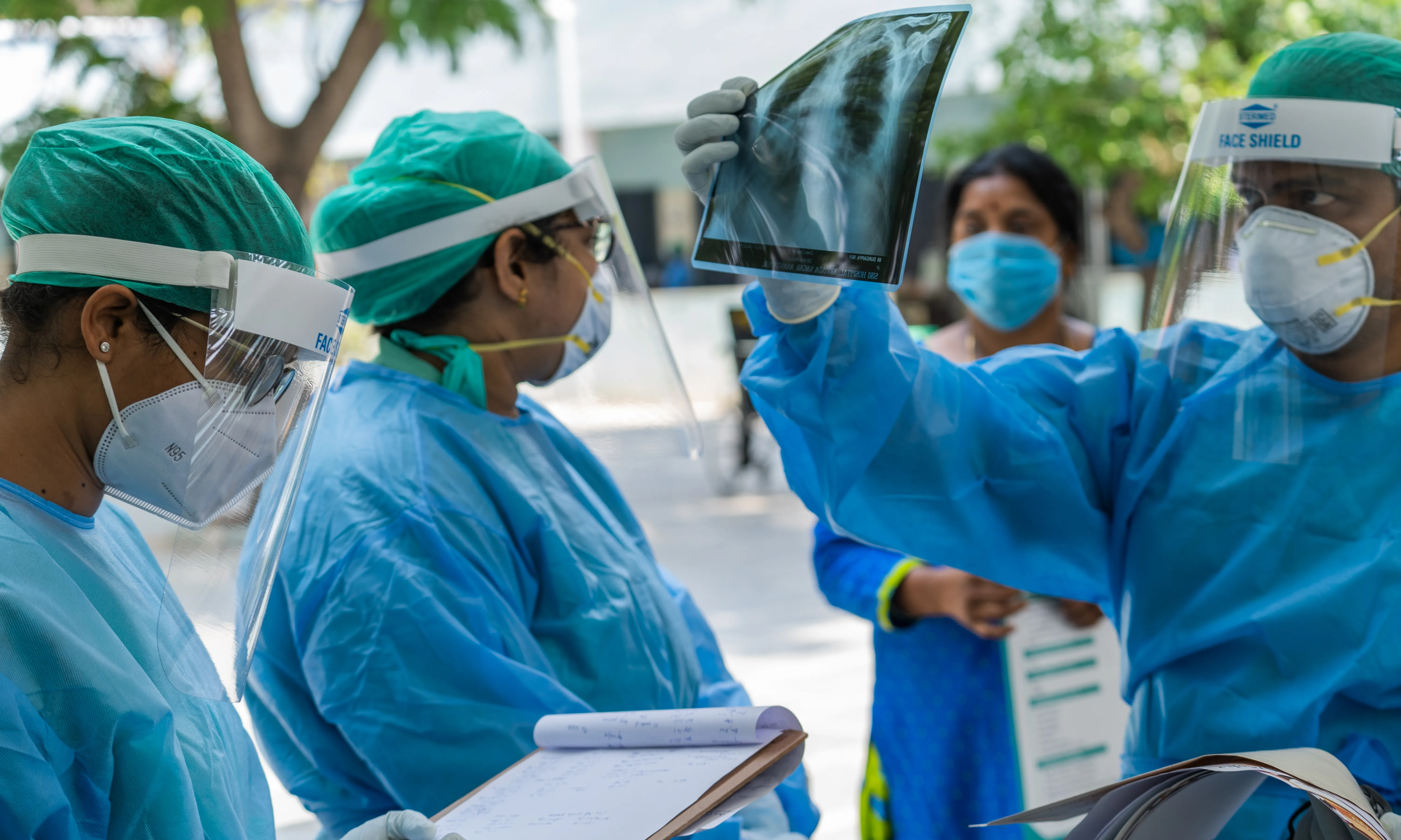 L'Hospital de Bathalapalli ha hagut de reorganitzar la seva activitat.
