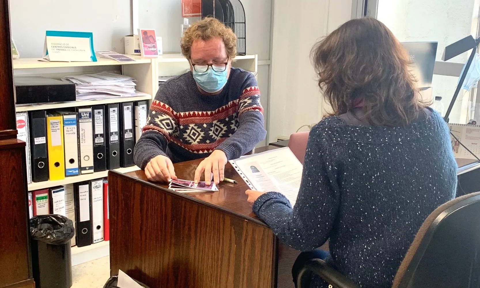 El Servei d’Intermediació Laboral ofereix, entre altres coses,  tutories individualitzades a persones amb discapacitat que busquen feina