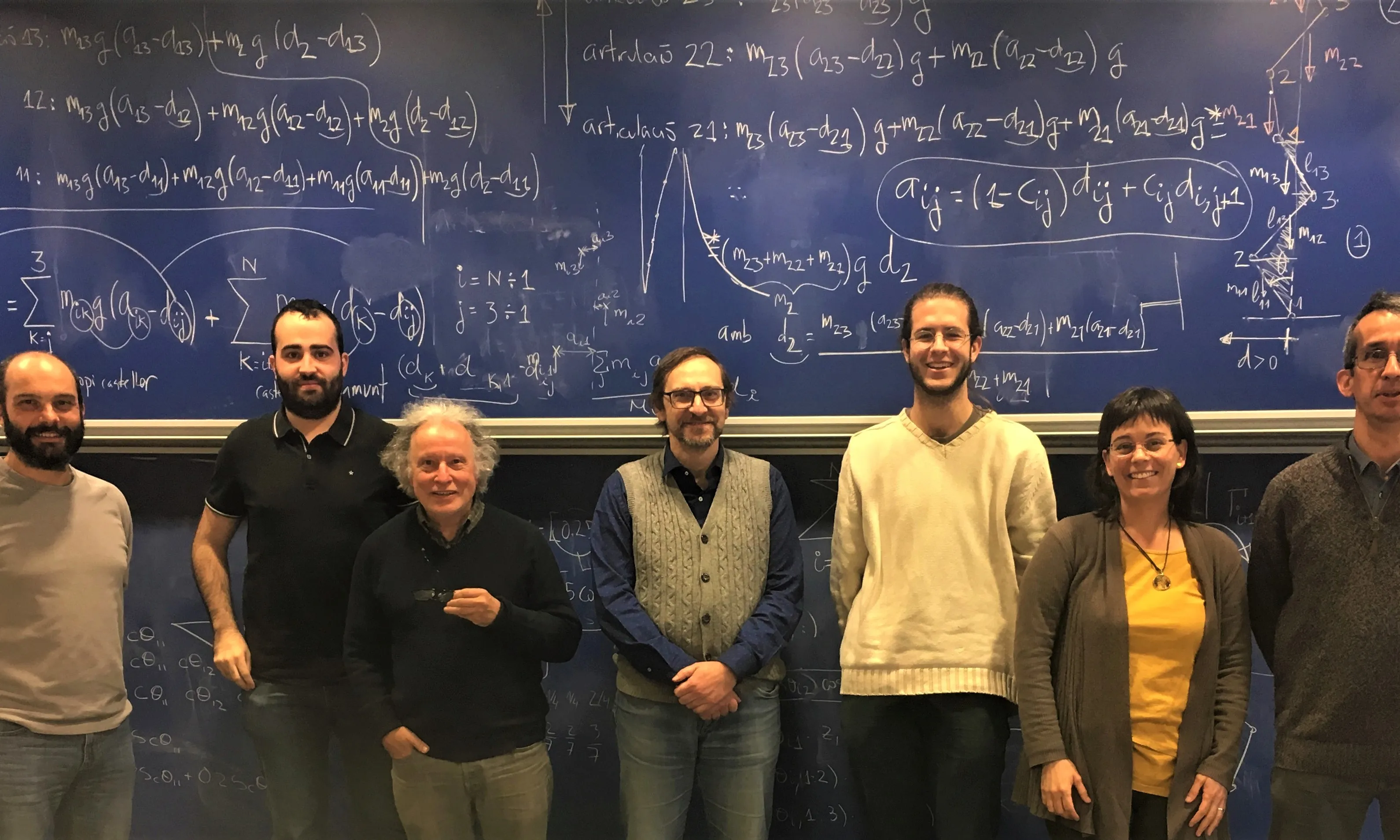 Els investigadors i investigadores de la Universitat de Girona (UdG), la Universitat Politècnica de Catalunya · BarcelonaTech (UPC), el Centre de Recerca Matemàtica, la Universitat de Lisboa i la Universitat de Warwick.