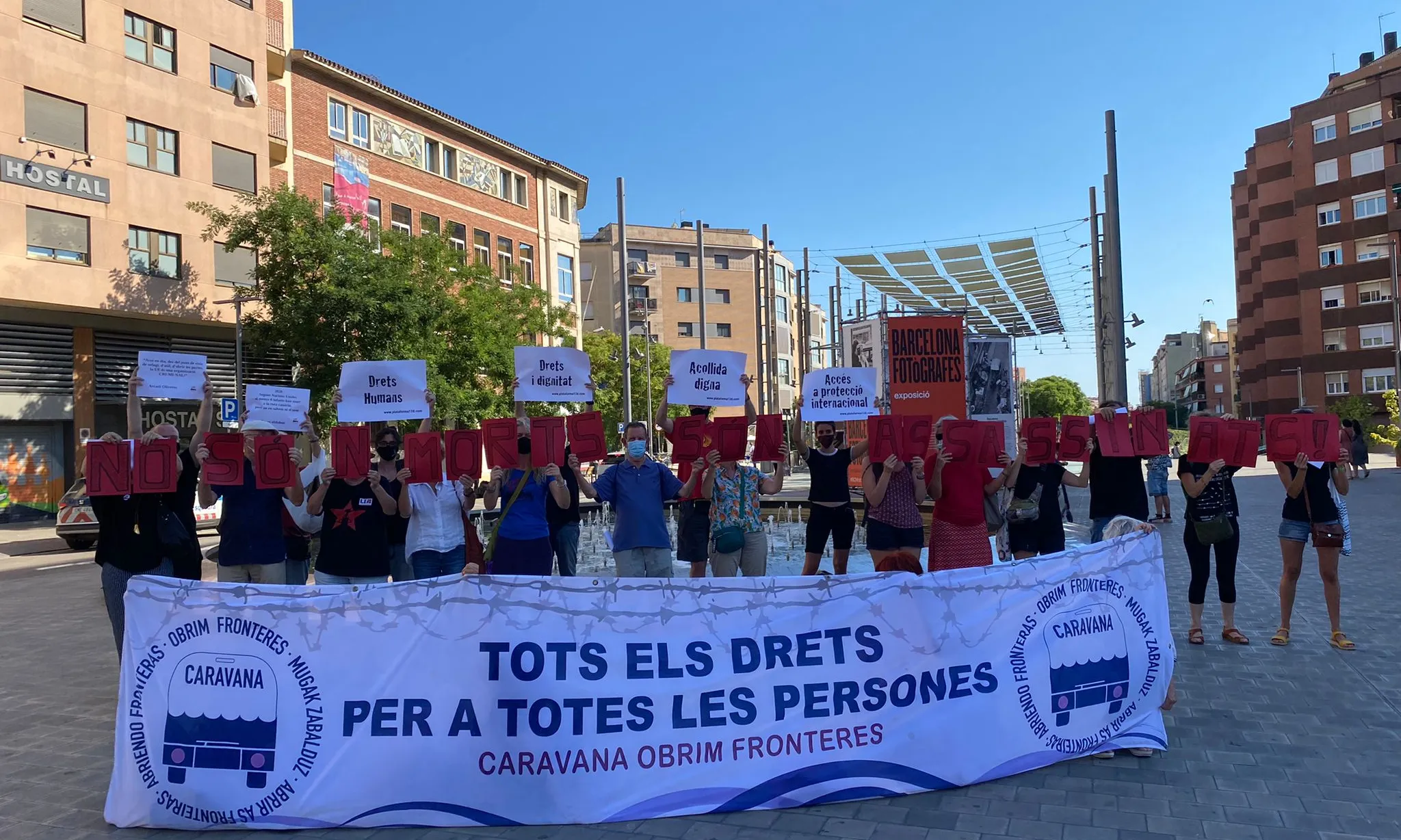 La Caravana Obrim Fronteres estarà a les Canàries entre el 17 i el 24 de juliol.