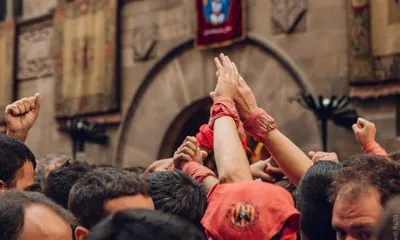 El nou protocol per a l'activitat castellera permetrà als Castellers de Lleida fer pilars de sis pisos.