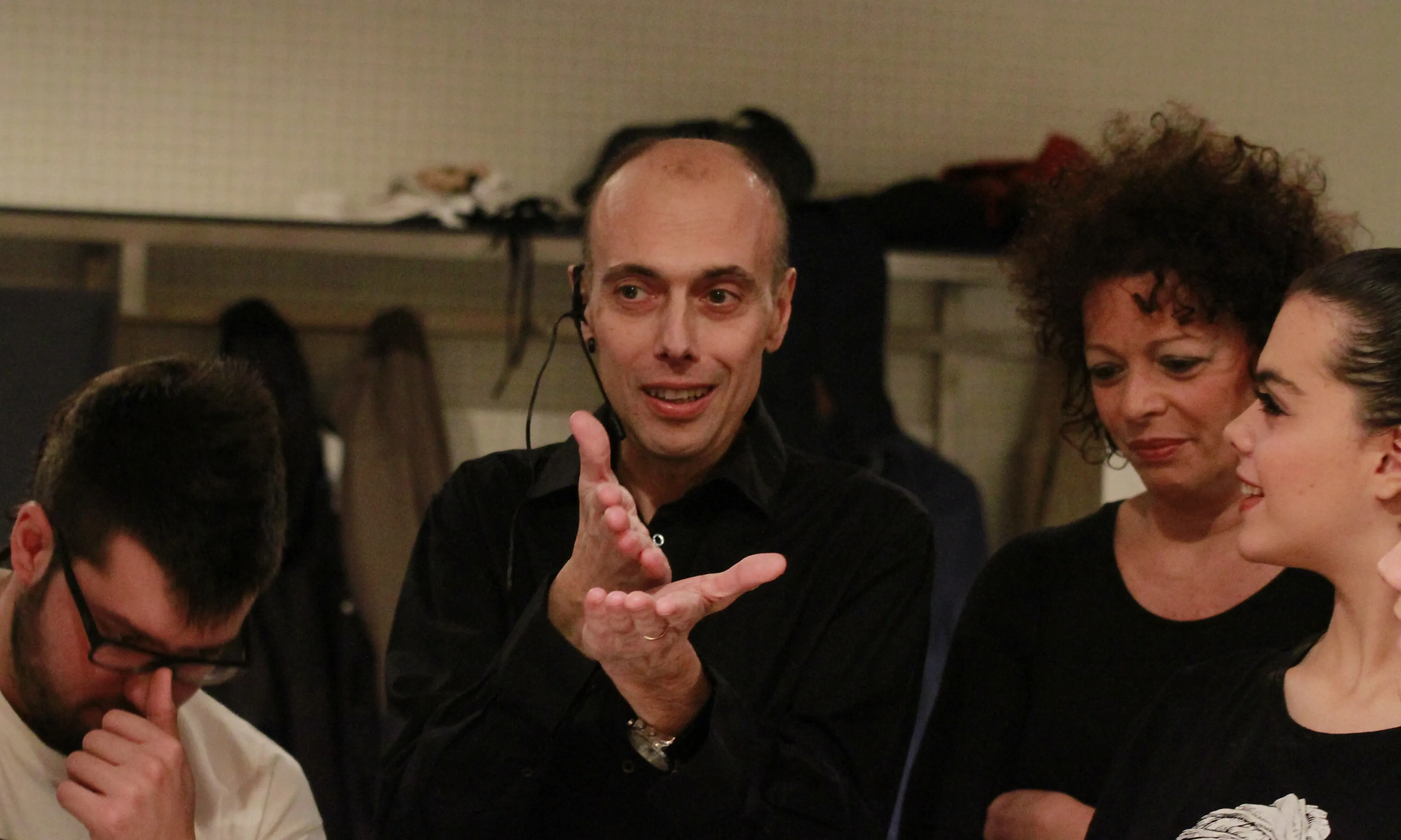 David Martínez, director artístic de l'Esbart Sant Martí. 
