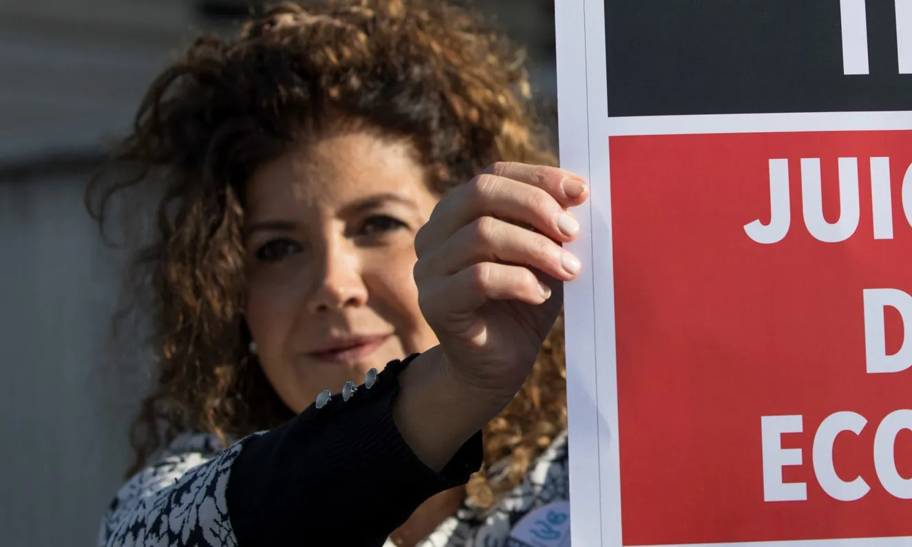 Silvina Fruncella, portaveu de la plataforma Airenet.