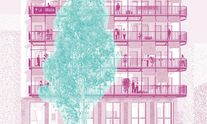 Disseny virtual de com serà el cohabitatge La Morada.