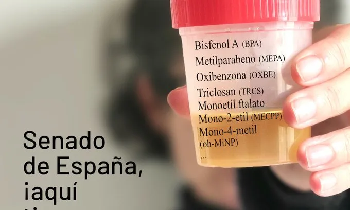 Imatge de la campanya de Rezero "Aquí tens la meva orina".
