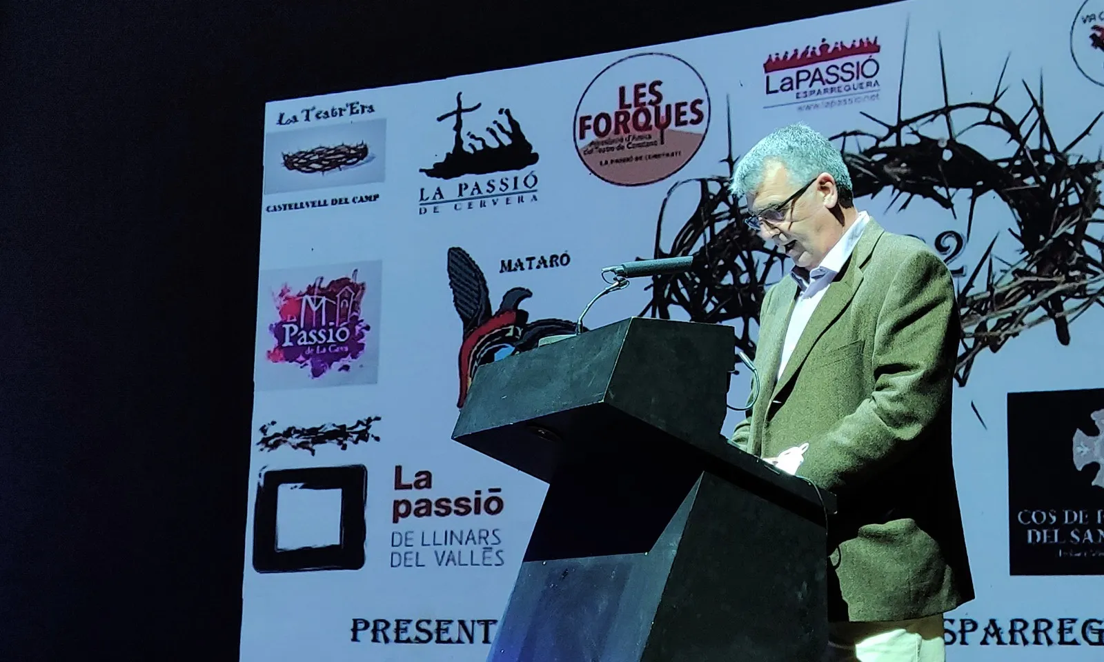 Jordi Carapuig, president de la Federació Catalana de Passions.