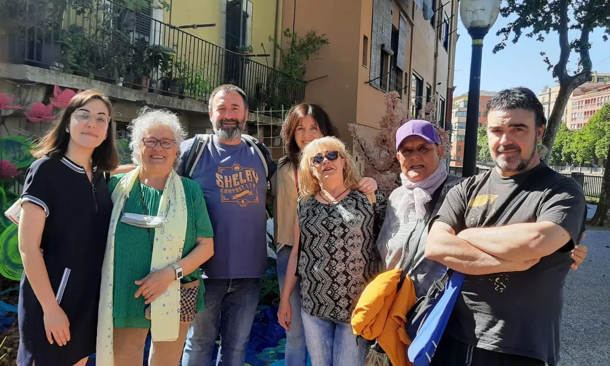Una de les activitats més recents d'ABIgirona va ser una passejada pel 'Temps de flors' de la capital gironina.