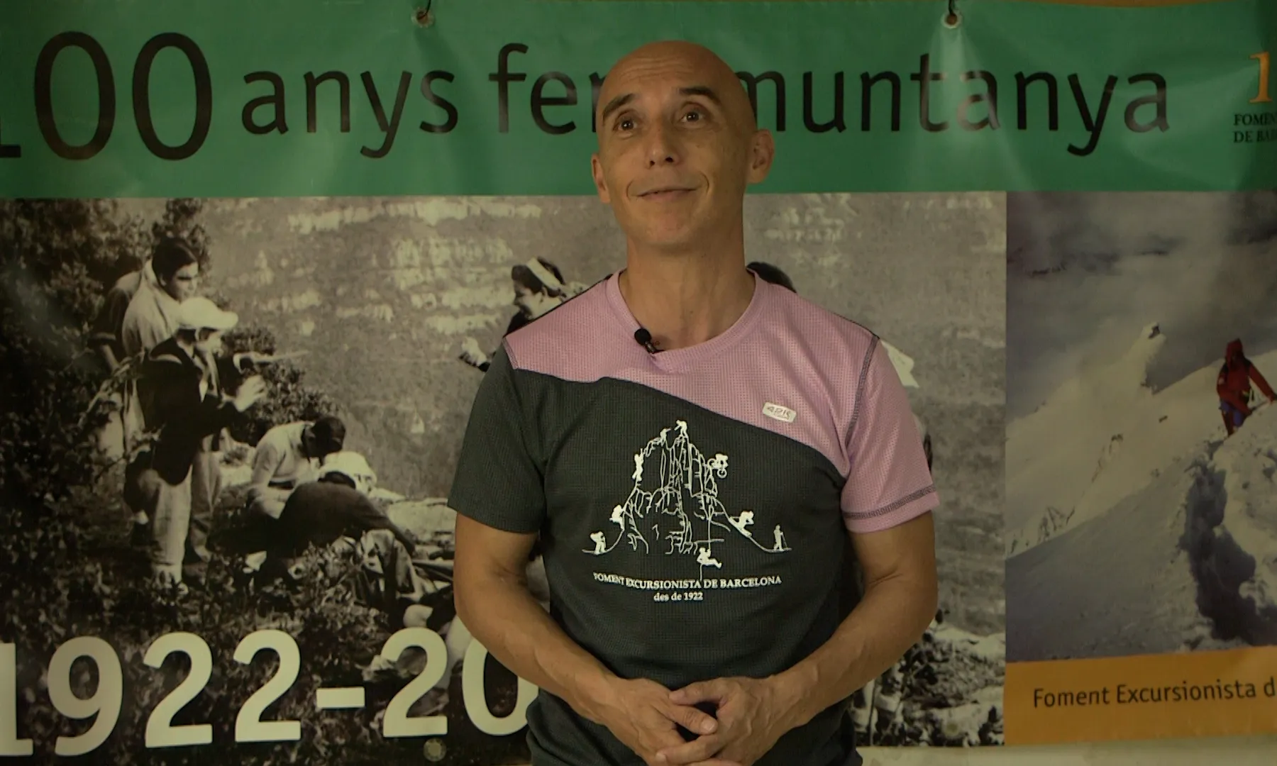 El president del Foment Excursionista de Barcelona, Xavier Sànchez, al càrrec des del 2020.
