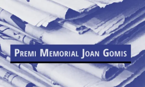Premi de Periodisme Solidari Memorial Joan Gomis, 2022