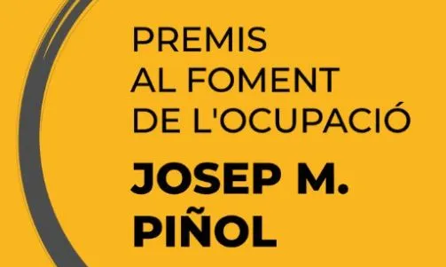 25a edició dels Premis al Foment de l’Ocupació Josep M. Piñol, 2022