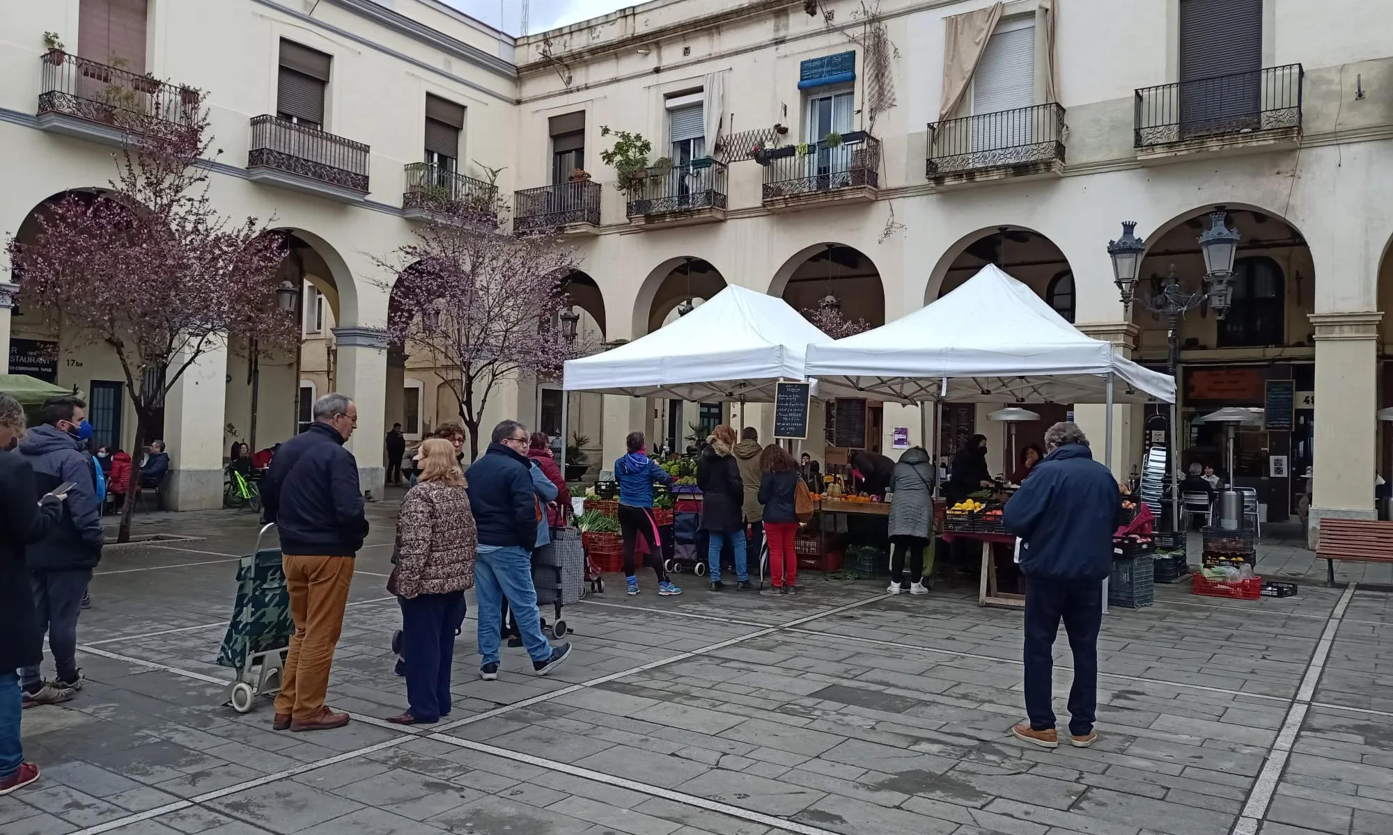 Mercat de pagès de La Sagrera.