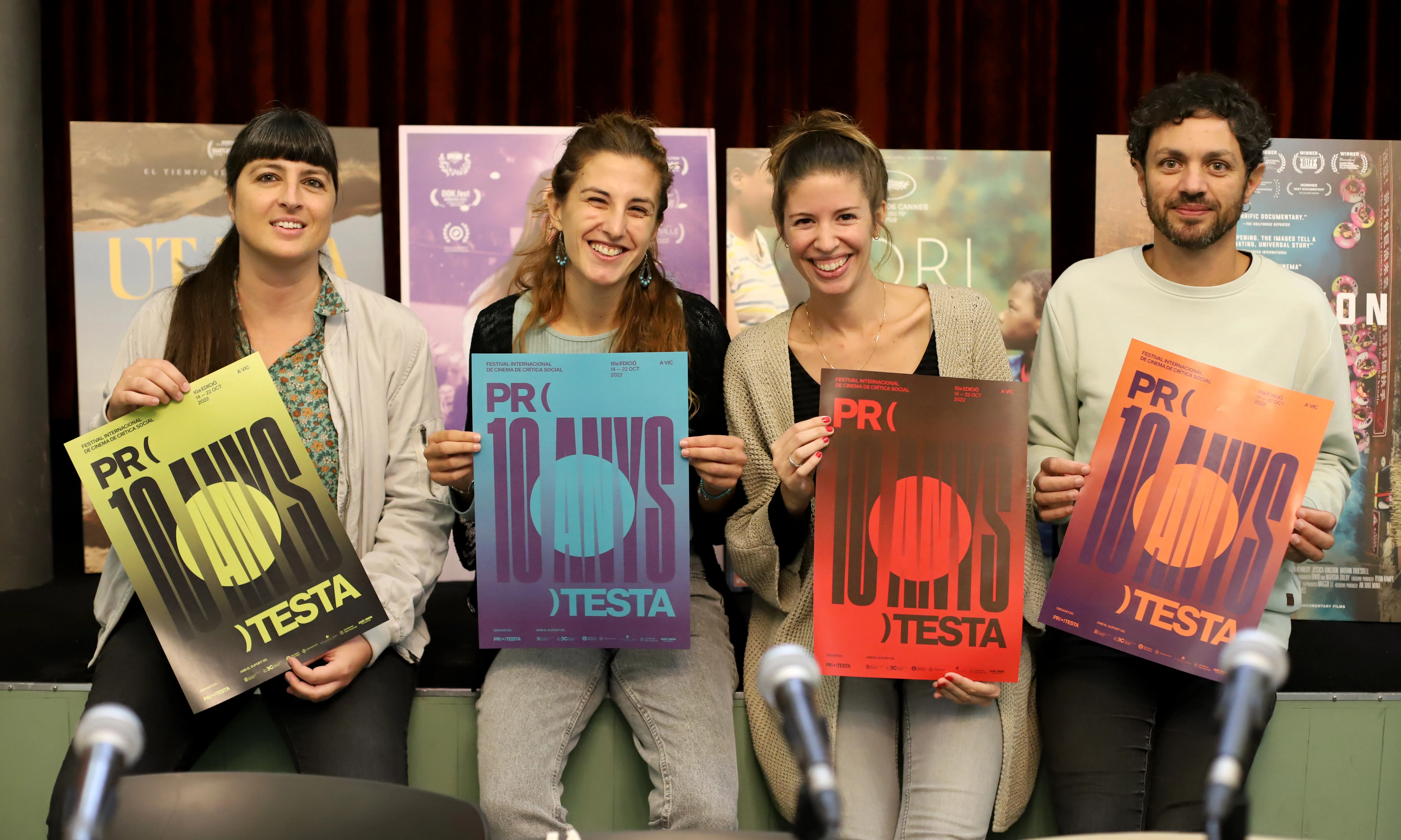Equip organitzador del Festival Protesta