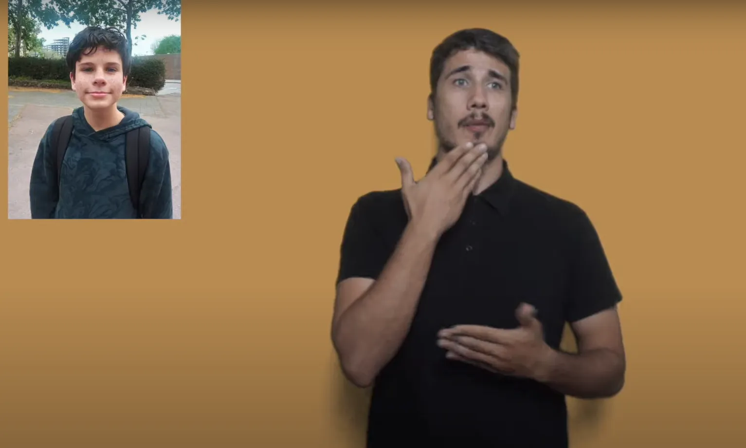 La campanya de l'associació presenta el cas del Sergi García, un noi que un cop acabi al juny l'educació primària es trobarà sense opció d'estudiar en un institut bilingüe.