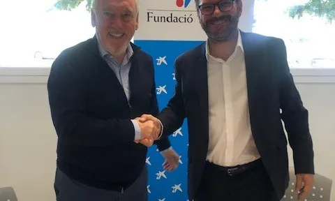 Signatura: Sr. Eduard Gené Baquero, director d’Institucions de CaixaBank a Tarragona i Sr. Josep Poblet, president del Patronat de la Fundació Onada.